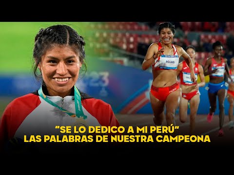 Las emotivas palabras de Luz Rojas luego de ganar la medalla de oro en los Panamericanos 2023