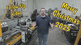 Merry Christmas 2025 Roller Machining Follow-Up