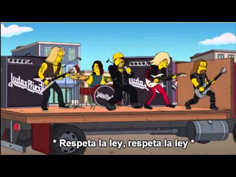 Judas Priest en Los Simpsons (Sub en Español)