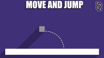 Unity 2D Player Move and Jump with Groundcheck Tutorial