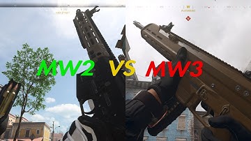 Modern Warfare 2 VS Modern Warfare 3 MOVEMENT Comparison ￼#mw3 #mw2 #comparison