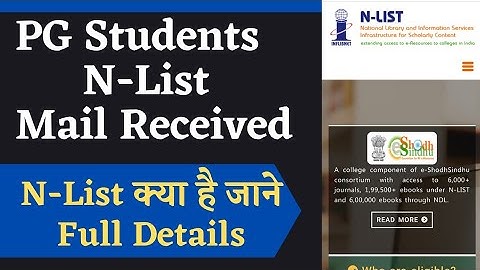 What is NLIST? | How to activate account and use it | NLIST Member Login Details For Himanshu Mail