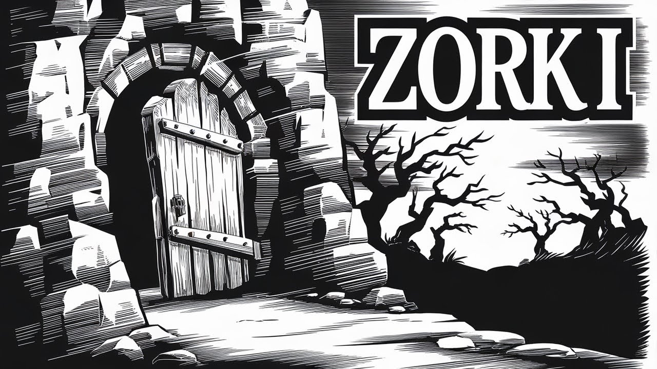 Let's Play "Zork I The Great Underground Empire!" E01 "West of