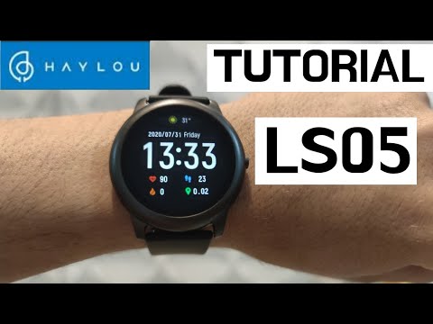 Tutorial completo HAYLOU Solar LS05 - Configurações e funções do smartwatch em Português