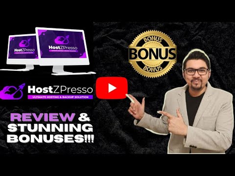 HostZPresso Review⚡💽💻⚡Host Unlimited Website & Domains For A One-Time Fee of $19⚡💽💻⚡+XL Bonuses💸💰💲