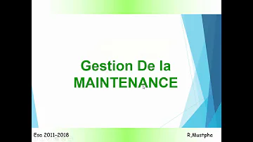 Comment gérer la maintenance industrielle ?