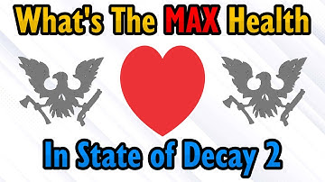 Maximale gezondheid in State of Decay 2