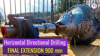 Horizontal directional drilling.  Final well expansion, diameter 900 mm.