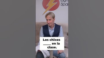 Ser & Estar TEST: Location and Job! LightSpeed Spanish #learnspanish #spain #funspanish #shorts