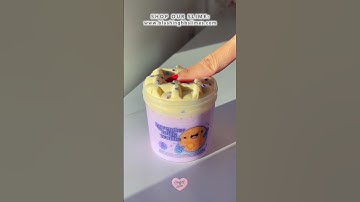 BLUSHINGBBSLIMES.COM just restocked!💖 Give this slime a name WITHOUT the word WAFFLE 🤔