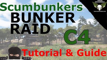SCUM BUNKERS - C4 Military Bunker Raid Mech Entry and Exit Tutorial Guide