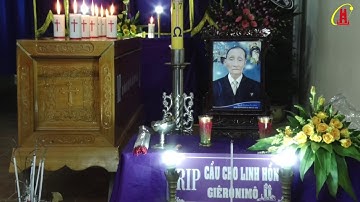 Trực Tiếp Nghi Thức Phát Tang Và Cầu Nguyện Cho Linh Hồn Ông Giêrônimô Trần Văn Quang