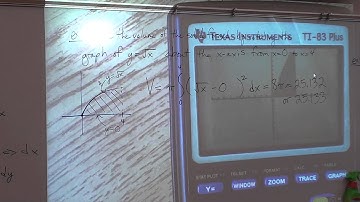 Price AP Calculus AB - 7-2a - Volume by Disc Method