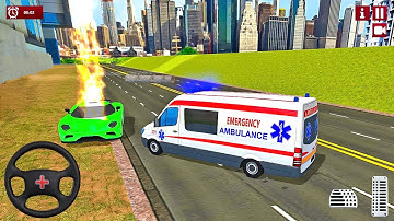Ambulance Robot City Rescue - Transformer Van Emergency Driver #9 - Android Gameplay