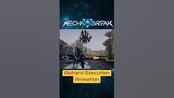 Alphard Execution Animation #mechabreaks1cc #mechabreak #animation #newcharacter #execution #mechs