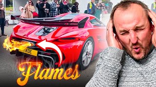 Koenigsegg Jesko Spitting Flames 🔥 At salon Prive London 2024
