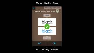 Let's Play - Lumosity - Tablet / iPad App - Color Match - 28400 Score - Brain Games 2018 screenshot 3