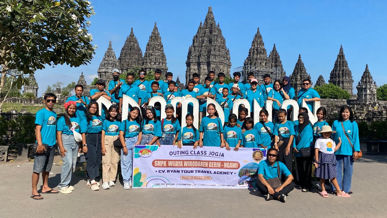 OUTING CLASS JOGJA SMPK WIJAYA WIDODAREN NGAWI GOES TO YOGYAKARTA // 16 OKTOBER 2025