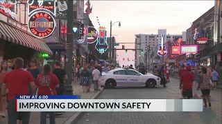 MPD plans on improving safety in downtown Memphis