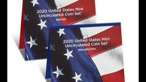 New US Mint Release! Uncirculated Coin Sets! Great Christmas Gift Ideas!