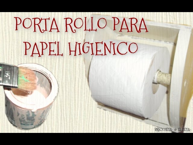 Soporte para rollo de papel higiénico 