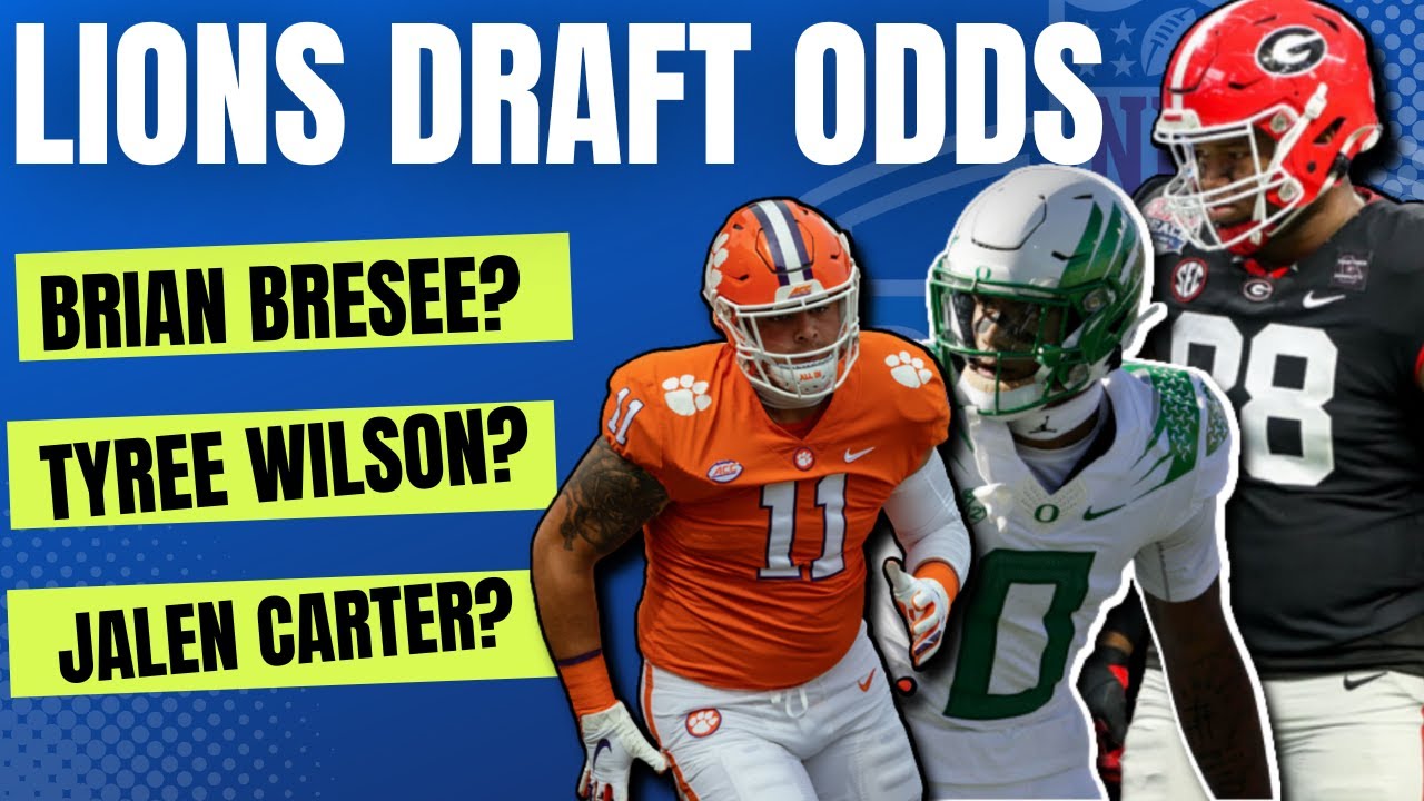 Detroit Lions draft picks, reactions and betting odds post-NFL Draft 2023 