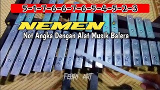 Not lagu Nemen menggunakan alat musik balera