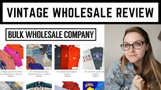 Bulk Vintage Wholesale Review & Unboxing, UK Used Second Hand Clothing  Wholesaler