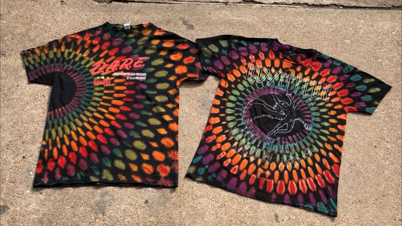 Colour Removing & Tie Dye - Made By Barb - no bleach & unique designs