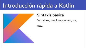 Introducción rápida a Kotlin
