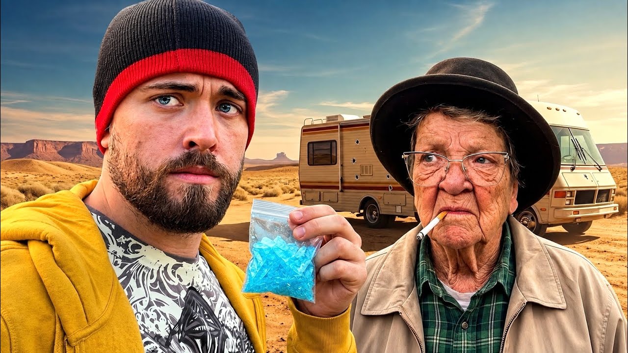 GRANDMA STAYS IN BREAKING BAD RV!