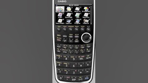 95% Confidence Interval for 1 sample normal distribution known variance using a Casio CG20