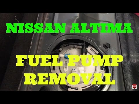 How to Install Fuel Pump Replacement in a 2004 – 2008 Nissan Maxima / Altima