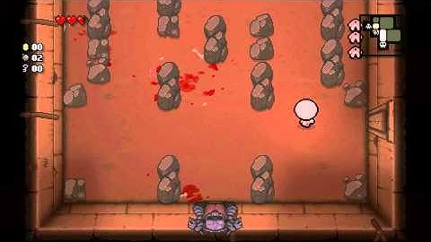 The Binding of Isaac: Rebirth - [Glitch] Frozen Behind Rocks