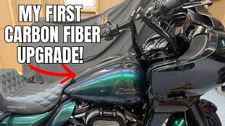 My Road Glide Just Got Its First CARBON FIBER Upgrade! | SuperGear Performance
