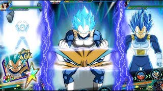 BEST TRANSFORMATION IN THE GAME! 100% RAINBOW BLUE EVOLUTION VEGETA SHOWCASE | DBZ: Dokkan Battle