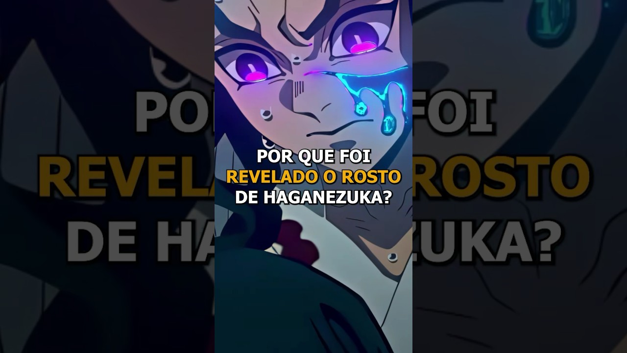 O rosto do ferreiro do tanjiro em demon slayer