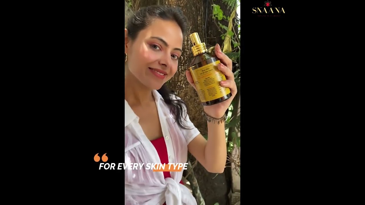 Ultimate benefits & Uses of SNAANA Edible Rose water for Skin & Hair | 