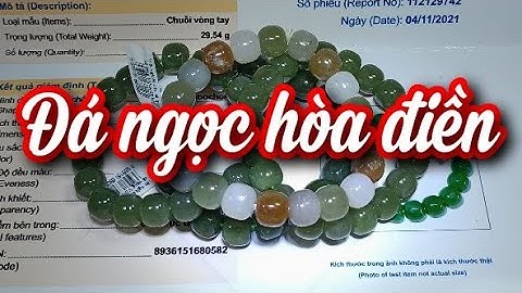 Vòng tay đá ngọc hòa điền rất đẹp 😍 368k 1 chiếc có giấy kiểm định và freeship toàn quốc size 10ly