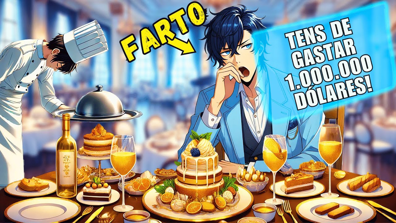 O POBRE HOMEM DESCOBRE UM SISTEMA DE DINHEIRO INFINITO QUE ELE TEM QUE GASTAR... | Resumo Manhwa