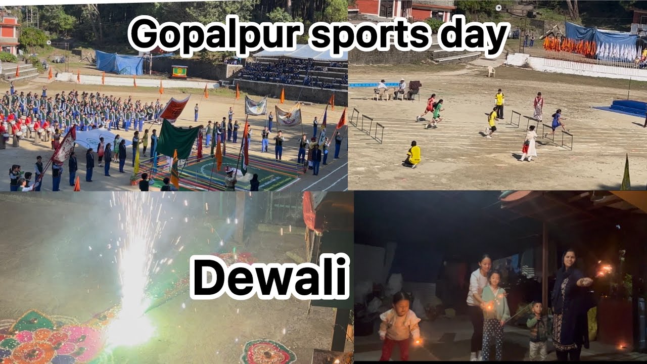 TCV GOPALPUR SPORTS DAY 2025||DEWALI #tibetanvlogger #dhasa #keepsupportingguys 