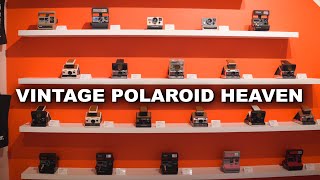 a POLAROID haven - they repair and sell SX-70 and MORE! a visit to Brooklyn Film Camera