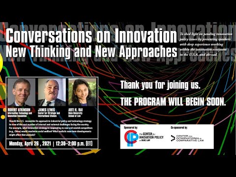 Conversations on Innovation | Robert Atkinson & James Lewis