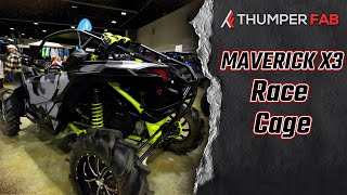Can-Am Maverick X3 Roll Cage with Integrated Bumper | Thumper Fab