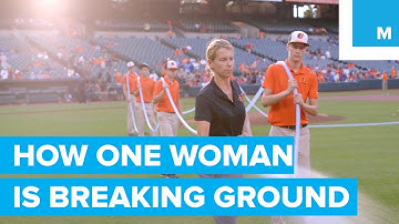 Meet Female MLB Head Groundskeeper Nicole Sherry | How She Works