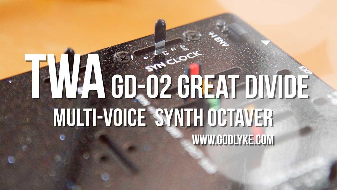 Guarda TWA : GREAT DIVIDE Multi-Voice Synth Octaver - DEMO su YouTube Guarda TWA : GREAT DIVIDE Multi-Voice Synth Octaver - DEMO su YouTube