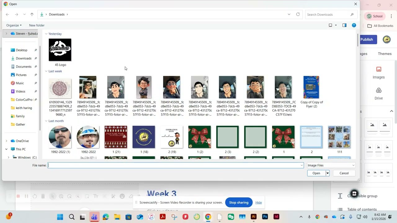 Creating Student Portfolios with Google Sites and Illustrator