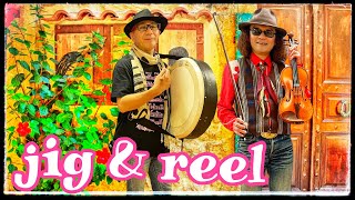 Jig ＆ Reel】 Fiddle: Yusuke Anazawa, Irish Bodhran: Konon