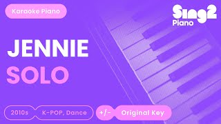 Jennie - Solo Karaoke Piano