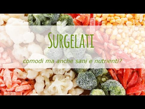 Le verdure surgelate sono nutrienti come quelle fresche?